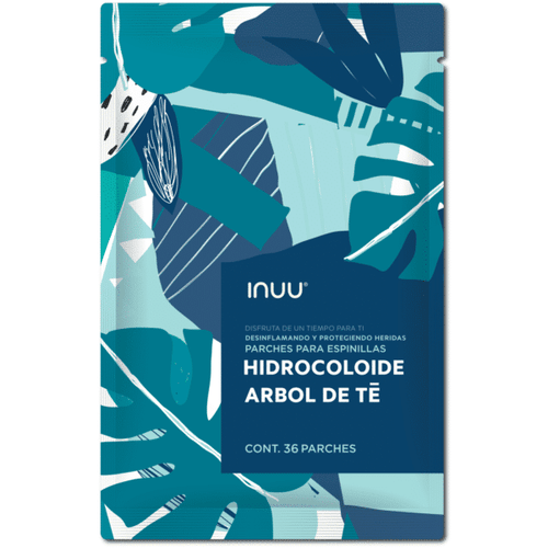 Inuu Parches para Espinillas Hidrocoloide-Árbol de Té