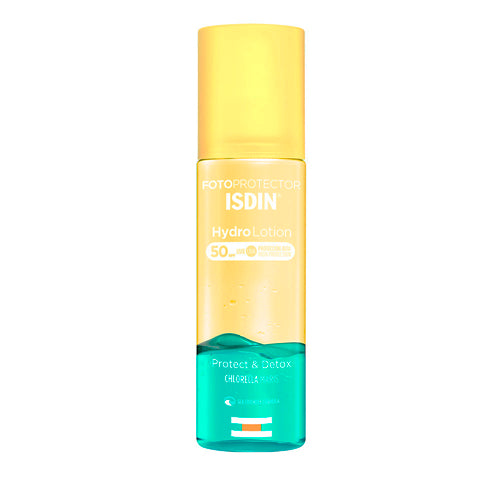 Fotoprotector Isdin HydroLotion 50+ Detox