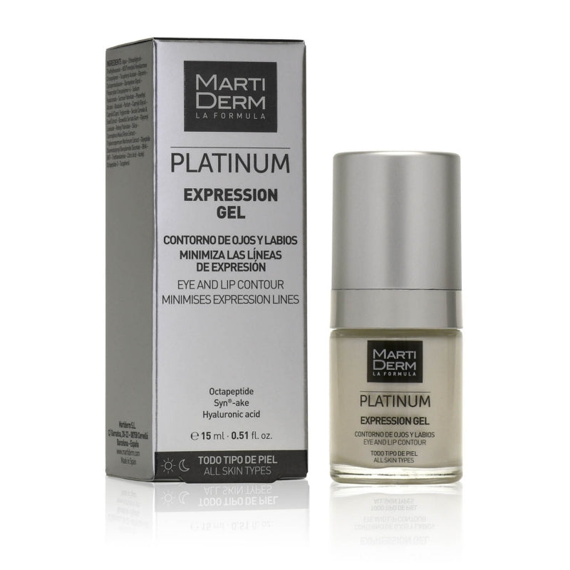 Martiderm Platinum Expression Gel Contorno de Ojos y Labios