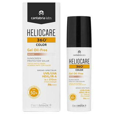 Heliocare 360 Gel Oil-Free Color Beige