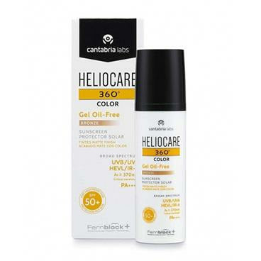 Heliocare 360 Gel Oil-Free Color Bronze